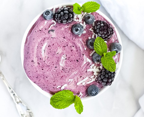 Blueberry Spinach Smoothie