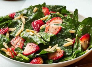 Strawberry Spinach Salad