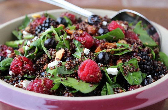 Berry Quinoa Salad