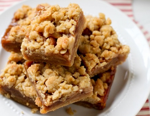 Apple Crumble Bars