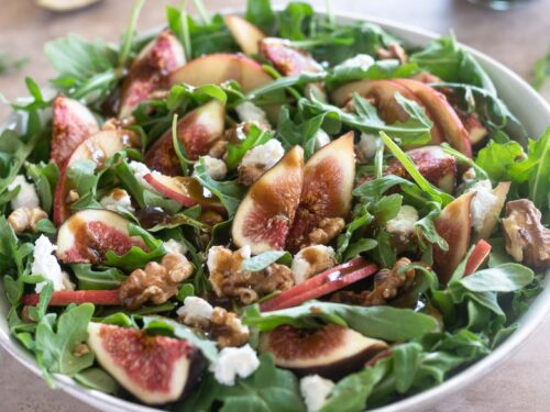 Apple, Fig, and Walnut Salad