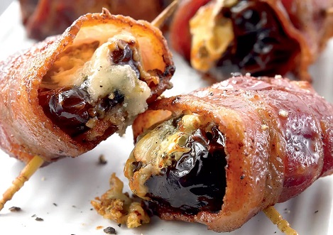 Bacon Wrapped Dates