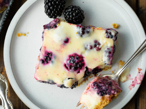 Blackberry Lime Bars