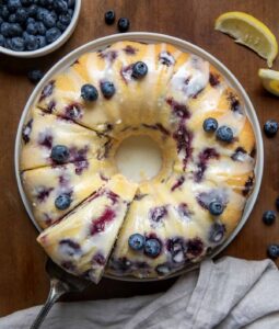 Blueberry Lemon Pound Cake