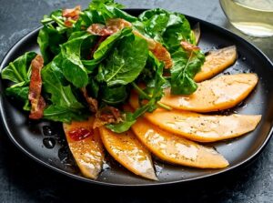 Cantaloupe Prosciutto Salad