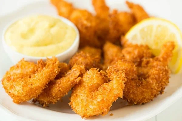 Coconut Shrimp with Mango Sauce