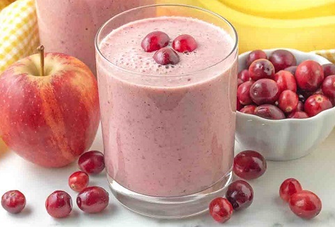 Cranberry Apple Smoothie