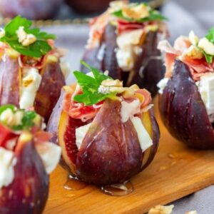 Goat Cheese Stuffed Figs