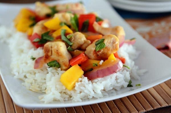 Mango Chicken Stir Fry