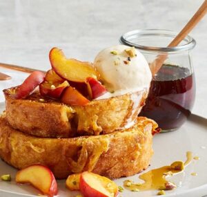 Peach French Toast