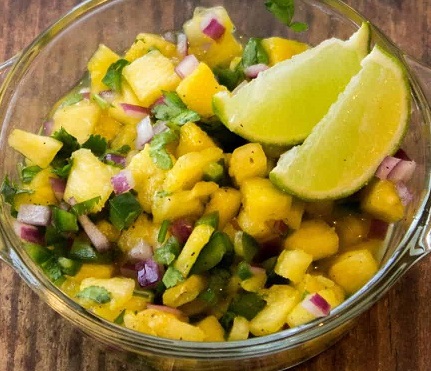 Pineapple Jalapeño Salsa