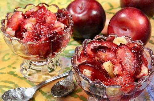 Plum Cobbler