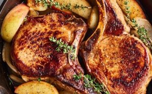 Pork Chops with Apples