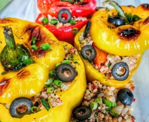 Stuffed Peppers with Raisins and Nuts