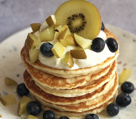 Kiwi Banana Pancakes