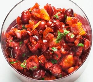 Cranberry Orange Relish